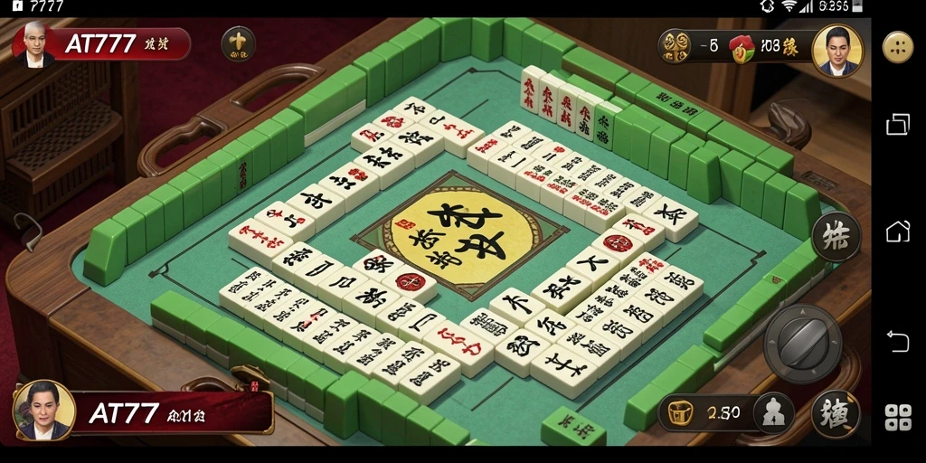 Tampilan gameplay dari AT777 yang menarik dan menantang.