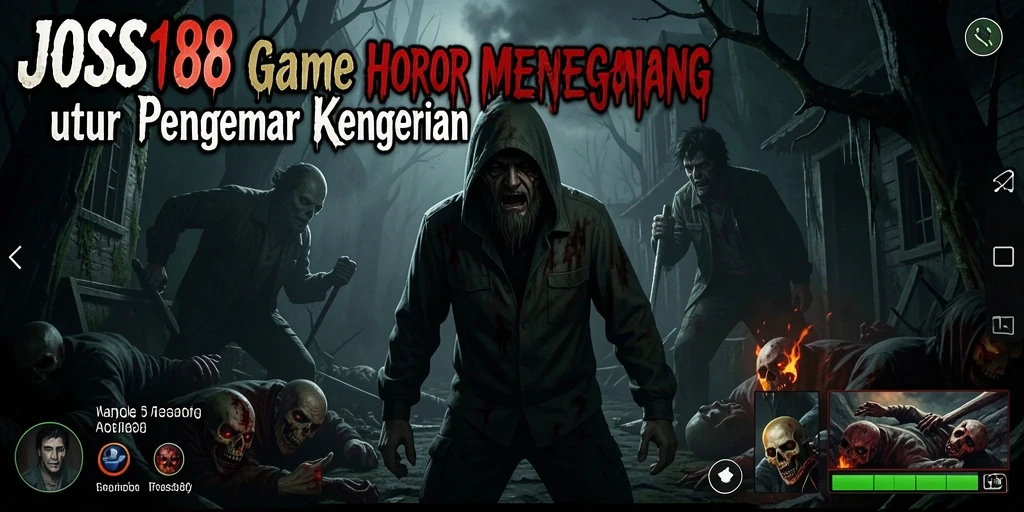 Tangkapan layar gameplay menegangkan dari JOSS188.