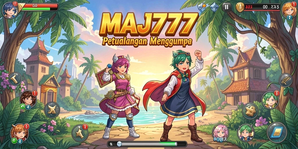Tampilan screenshot MAJ777 menampilkan aksi seru dalam dunia Anime.