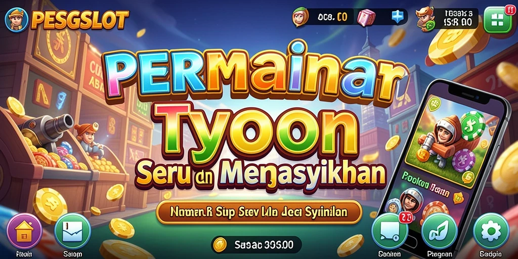 Tangkapan layar PESGSLOT menampilkan pengalaman bermain Tycoon yang menyenangkan.