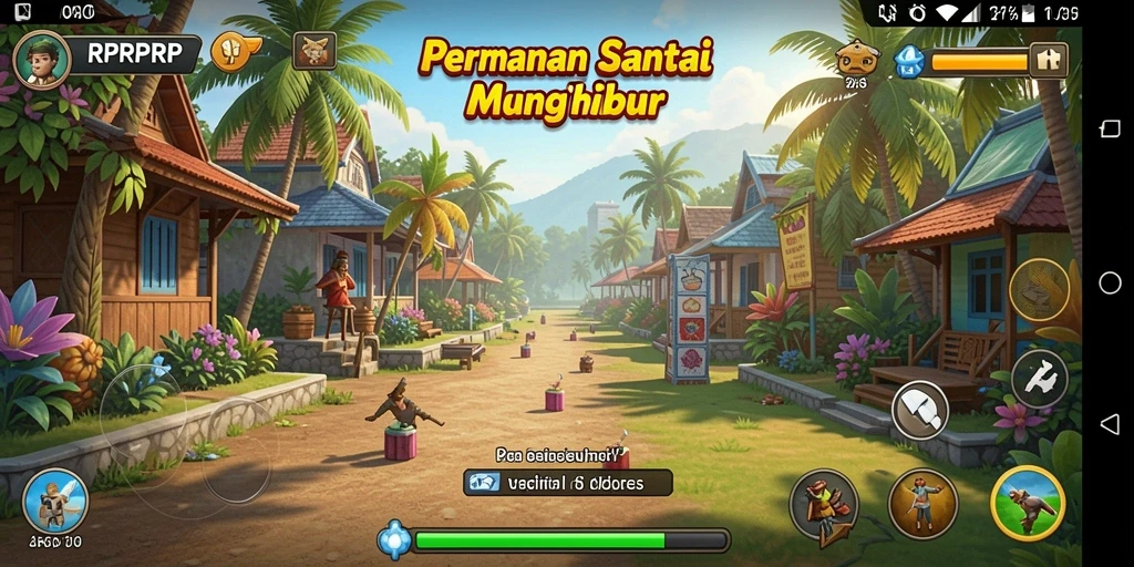 Screenshot gameplay RPRPRP yang menunjukkan keseruan dalam permainan Casual.