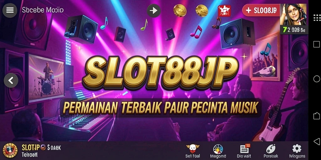 Tampilan gameplay SLOT88JP yang menarik dengan musik yang menghibur.