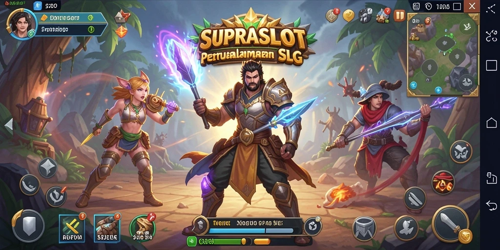 Tangkapan layar gameplay SUPRASLOT yang menampilkan aksi seru dan strategi permainan.