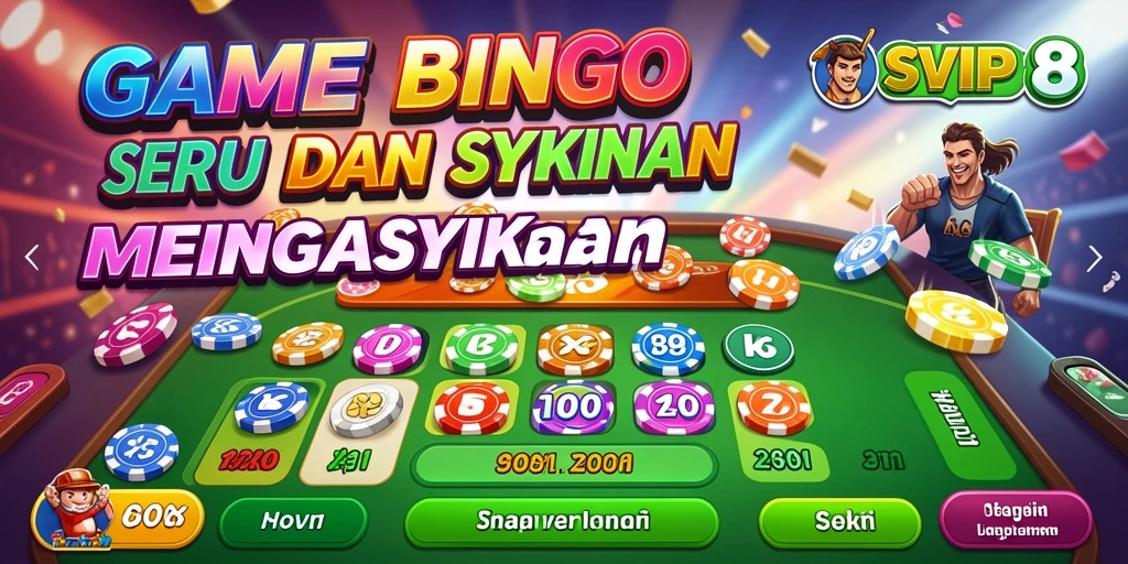 Gameplay menarik Bingo di SVIP8 dengan interaksi sosial.