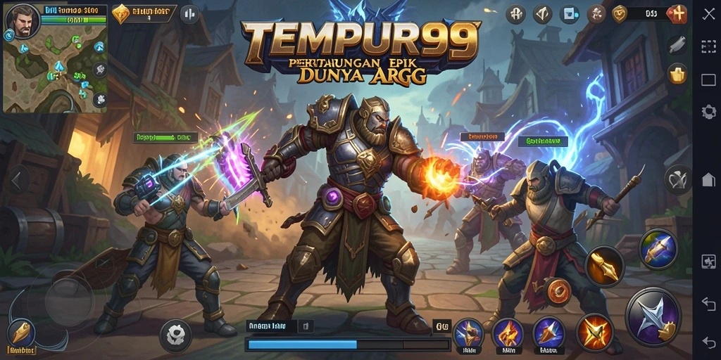 Gameplay TEMPUR99 yang menegangkan dan grafis yang memukau.
