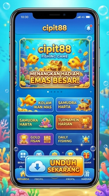 Tampilan antarmuka cipit88 yang ramah pengguna.